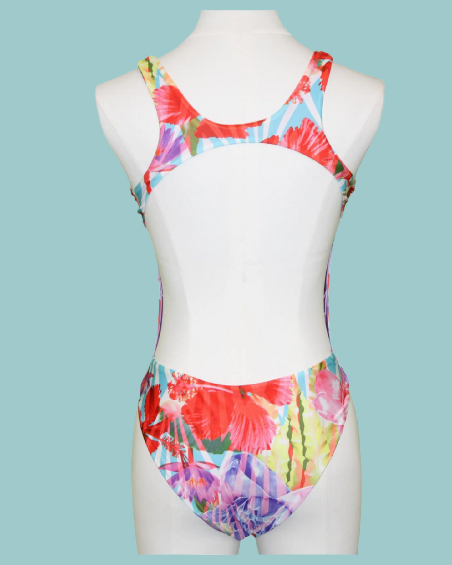 Tropical Charm Reversible One-Piece Swimsuit
