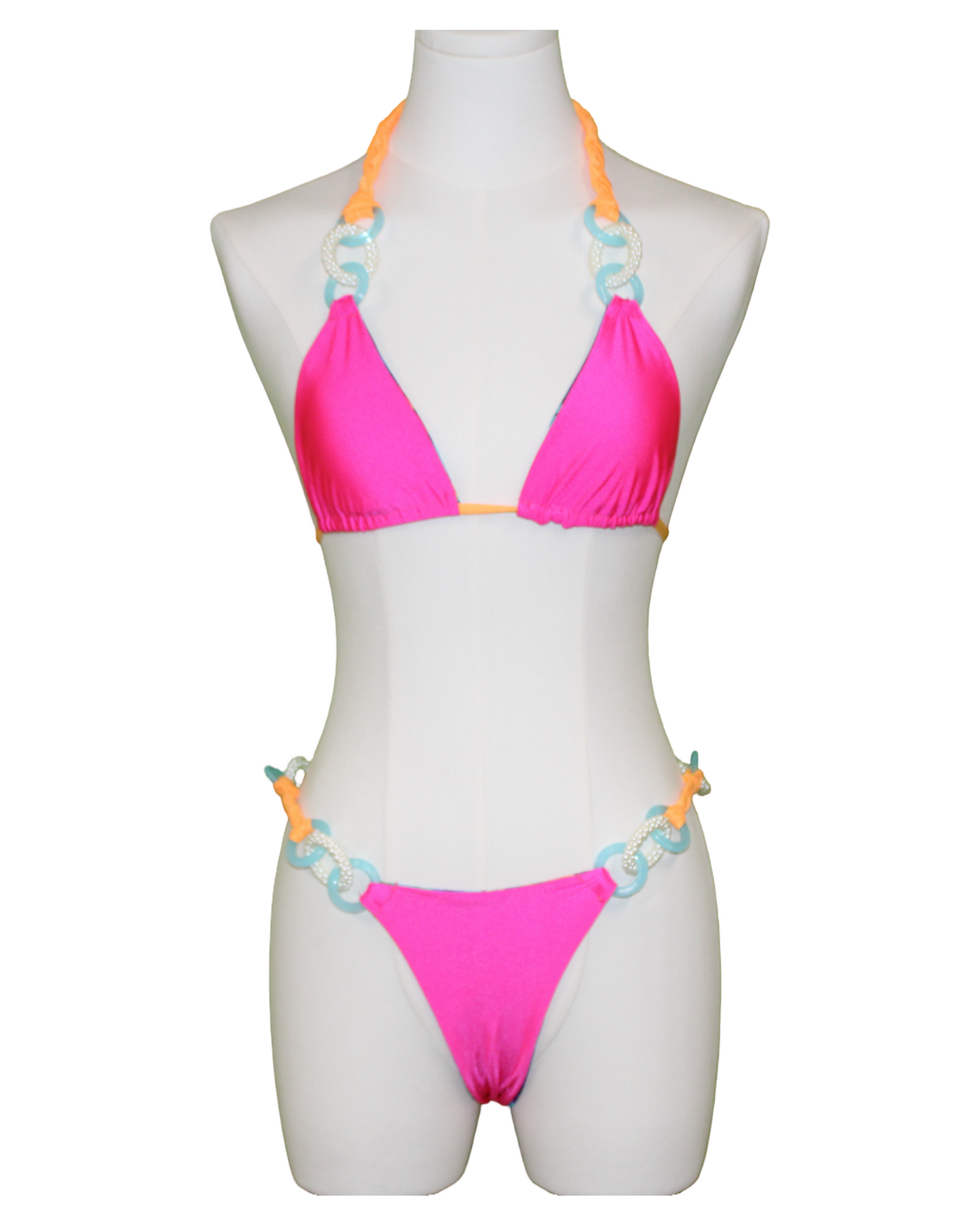 Tropical Twist Reversible Bikini Swimsuit