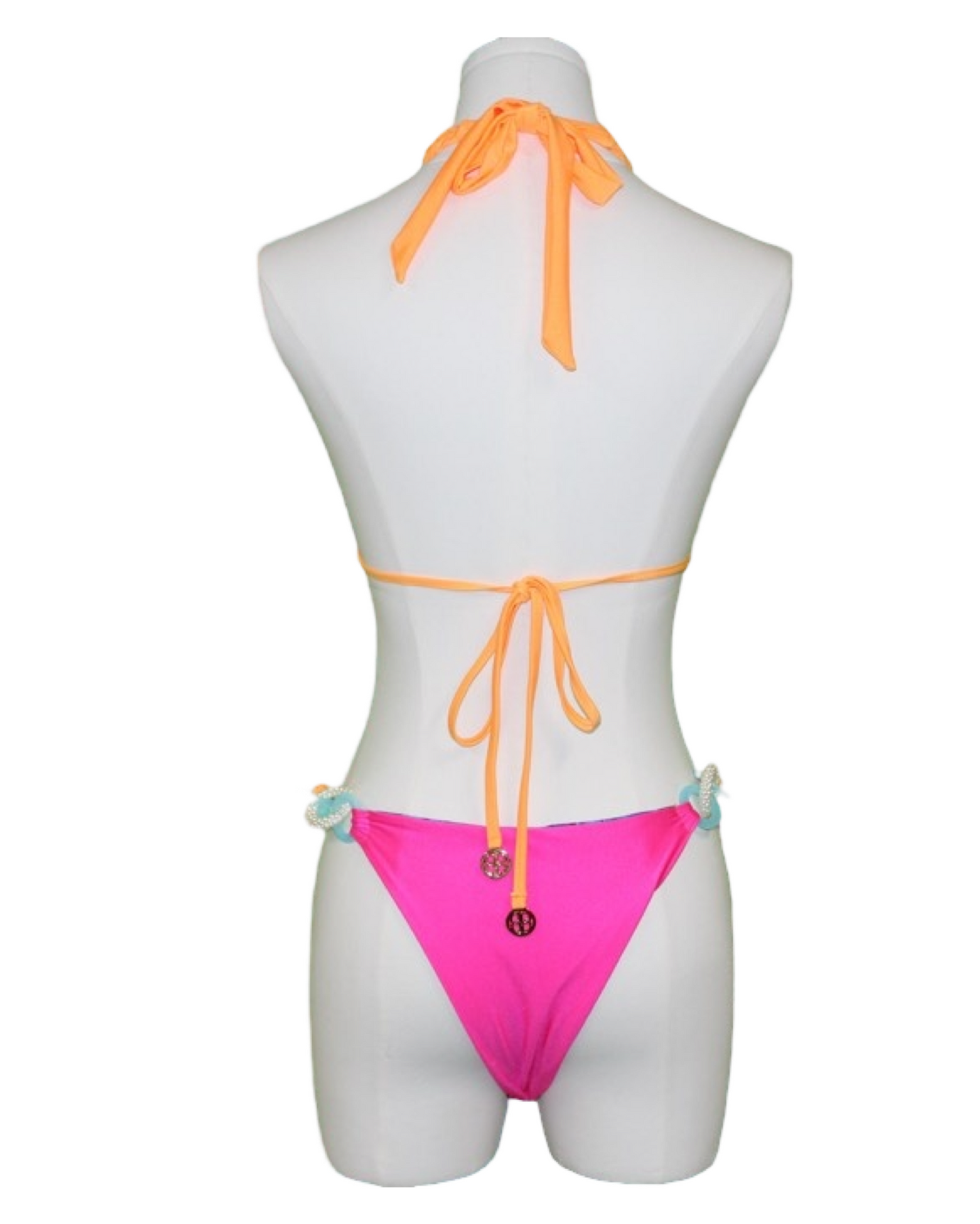 Tropical Twist Reversible Bikini Swimsuit